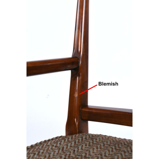 Blemish on back of chair
