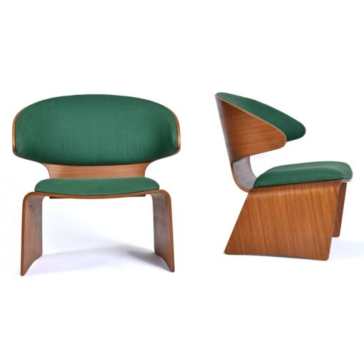 Hans Olsen for Frem Røjle Danish Teak Bikini Chairs