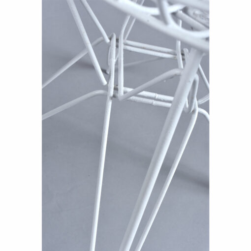 White Eames for Herman Miller DKR Wire Chairs Indoor Outdoor Chairs
