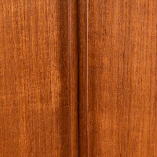 Poul Hundevad Tambour Door Danish Teak Credenza