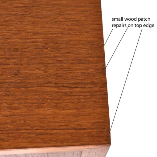 Poul Hundevad Tambour Door Danish Teak Credenza