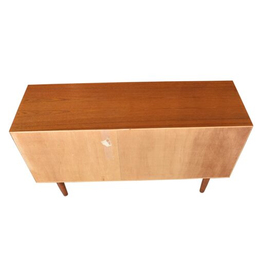 Poul Hundevad Tambour Door Danish Teak Credenza