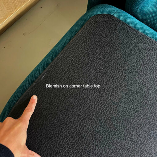 Scratch on top of corner table