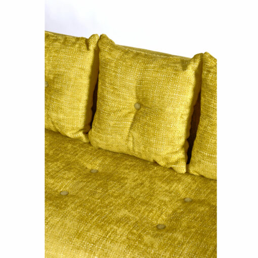 Pearsall Style Gondola Sofa Couch on Mirrored Base
