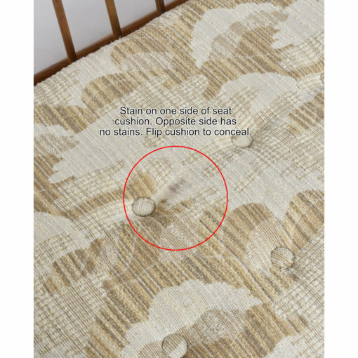 Stain on seat cushion