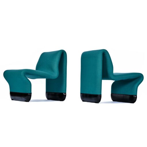 Start Trek TNG Ten Forward Suspension Chairs Set by Paul Boulva for Artopex