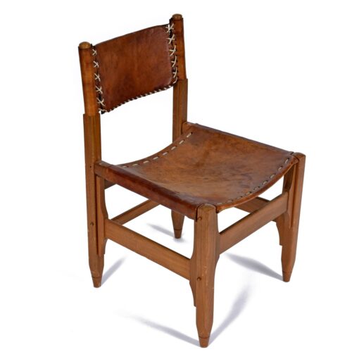 Biermann Werner for Arte Sano Colombian Leather Hunting Chairs
