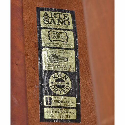 Biermann Werner for Arte Sano Colombian Leather Hunting Chairs