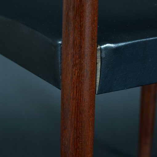 Danish teak dining chairs designed by Poul Volther for Frem Rojle.