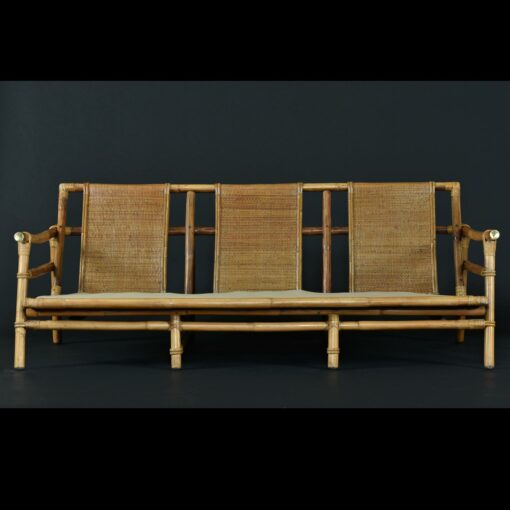 John Wisner Ficks Reed Bamboo Sofa