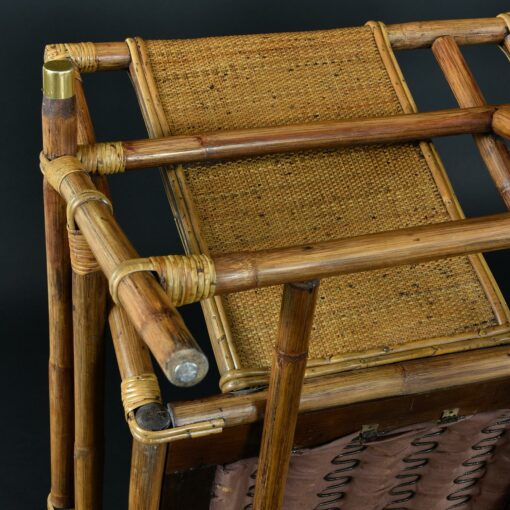 John Wisner Ficks Reed Bamboo Sofa