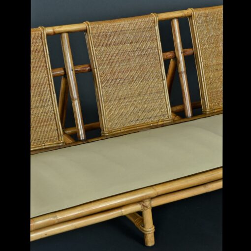 John Wisner Ficks Reed Bamboo Sofa