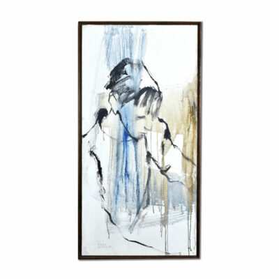 Original Expressionist figural painting dating from 1968