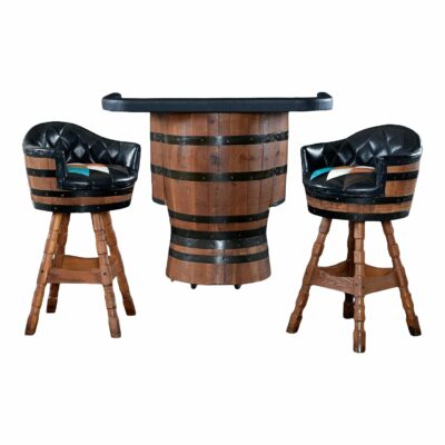 Brothers Furniture Whiskey Barrel Bar