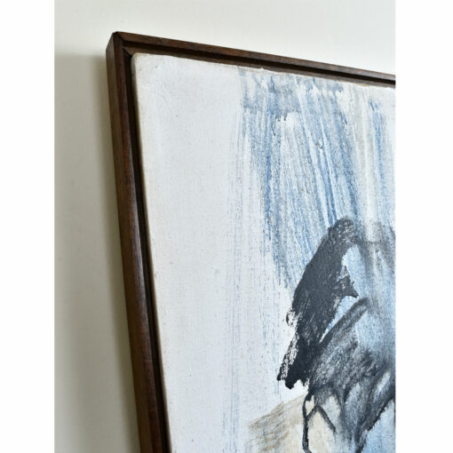 Original Expressionist figural painting dating from 1968