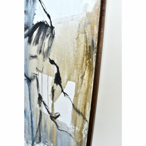 Original Expressionist figural painting dating from 1968