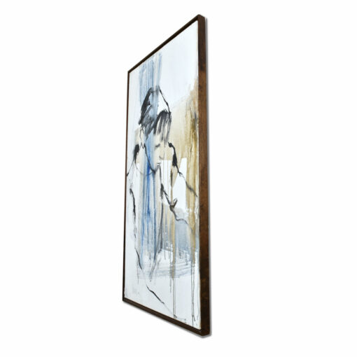 Original Expressionist figural painting dating from 1968