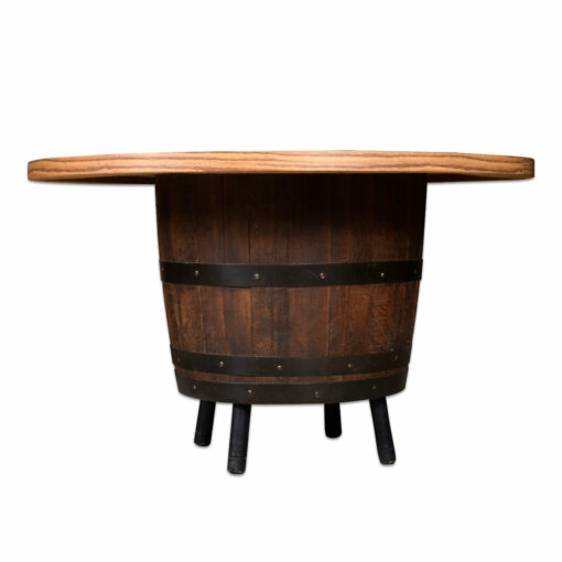 Brothers whiskey barrel table made in Kentucky