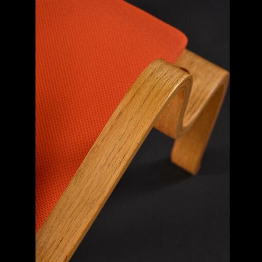 Peter Danko for Thonet bent plywood oak armchairs model 1978