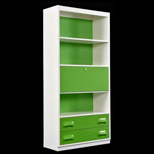 Broyhill Premier Green Chapter One Bookcase with Dry Bar or Desk