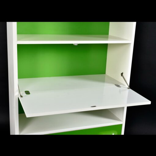 Broyhill Premier Green Chapter One Bookcase with Dry Bar or Desk