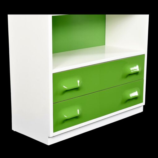 Broyhill Premier Green Chapter One Bookcase with Dry Bar or Desk