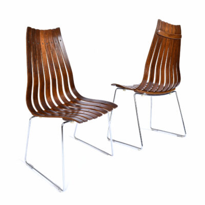 Hove Mobler Slat Rosewood Dining Chairs