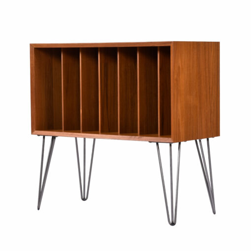Teak record cabinet by Poul Cadovius