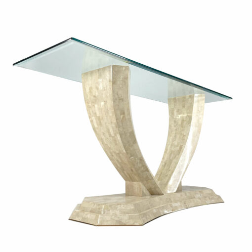 Arched Maitland Smith console table
