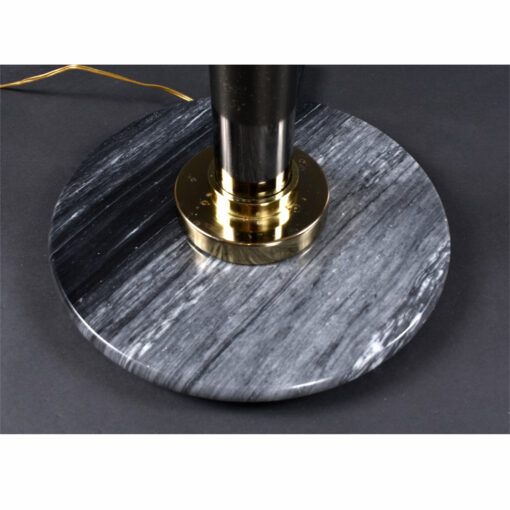 Marble base floor lamp