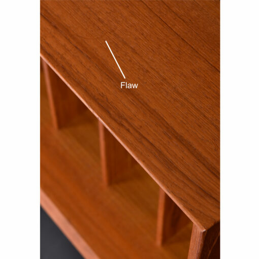 Flaw on top of cabinet