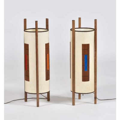Mid-Century Modern Cone Shaped Lamps