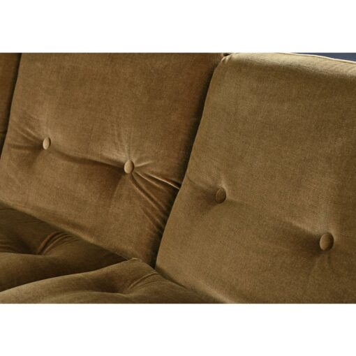 KM Wilkins Taupe velvet upholstery