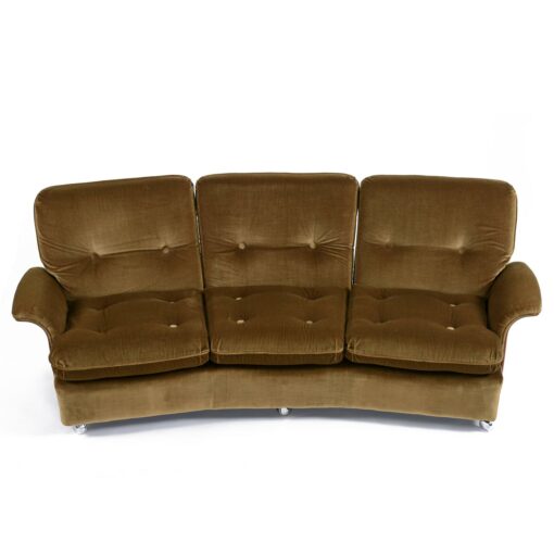 KM Wilkins Tulip group 1970s G-Plan sofa