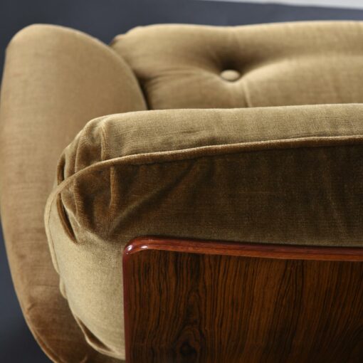 rosewood G Plan tulip group armchairs