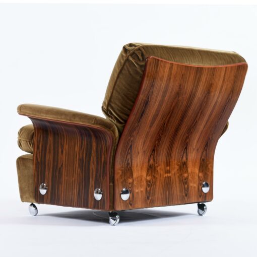 rosewood G-Plan tulip group chairs