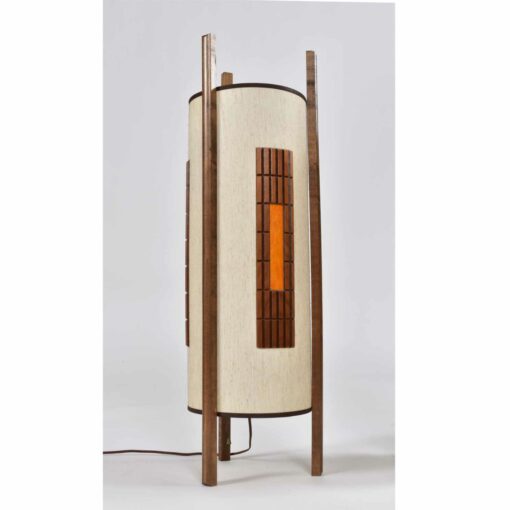 Orange accent of cylinder silo lamps