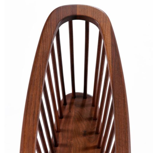 walnut Arthur Umanoff magazine rack