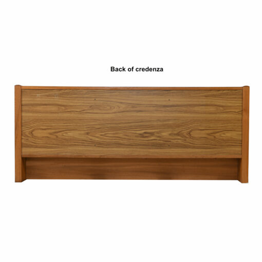 Back danish teak office credenza