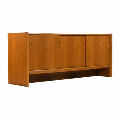 danish teak office credenza
