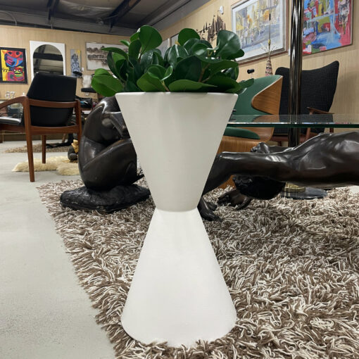 White Architectural Pottery Model T-120 planter