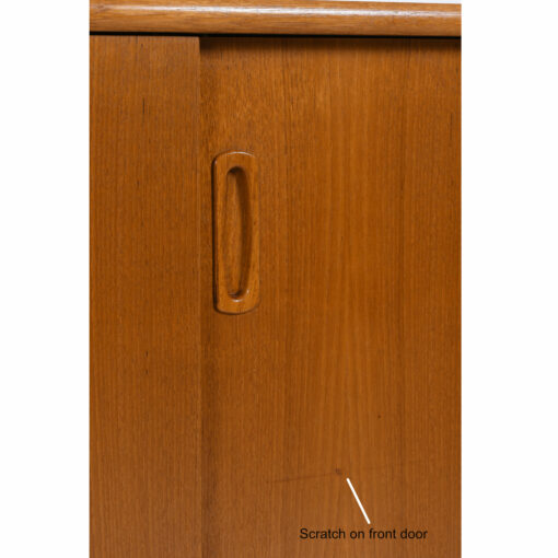 teak door scratch