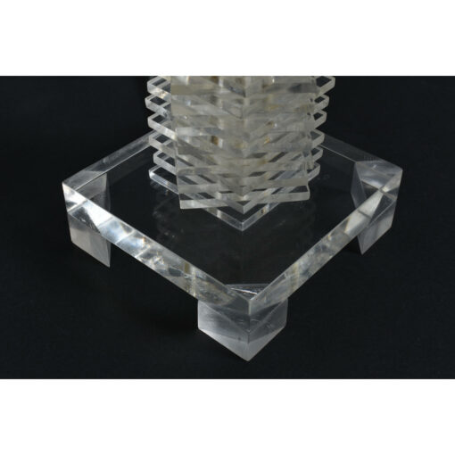 Lucite lamp base