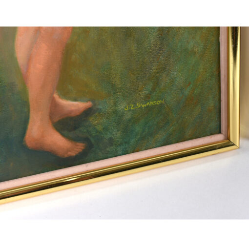 J.Z. Swanson artist signature on paintings