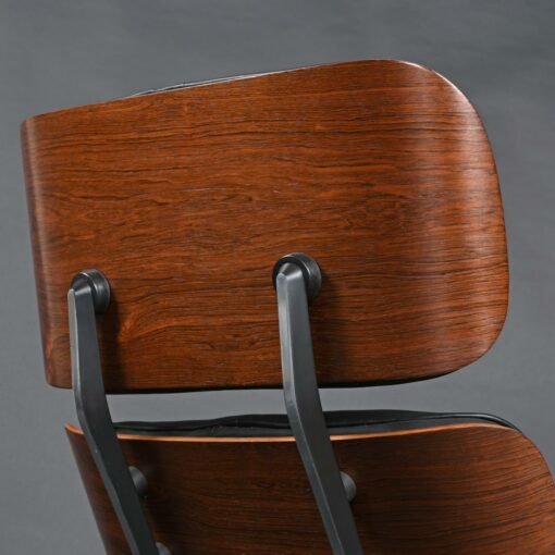rosewood eames chair and ottoman