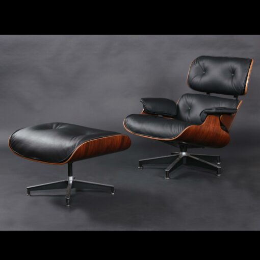 rosewood Eames lounge chair