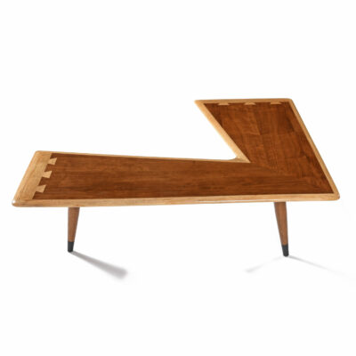 Acclaim dovetail boomerang coffee table