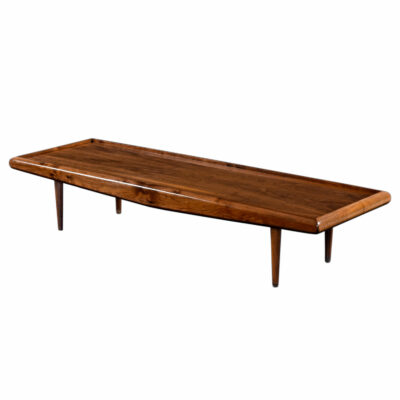 Adrian Pearsall for Craft Associates walnut wood coffee table