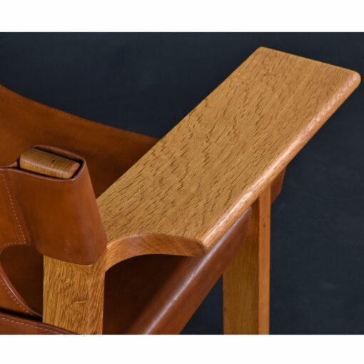 Borge Mogensen oak leather chairs