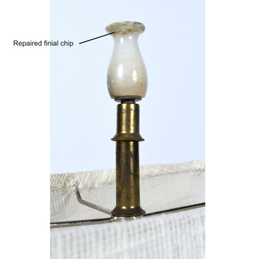 alabaster finial